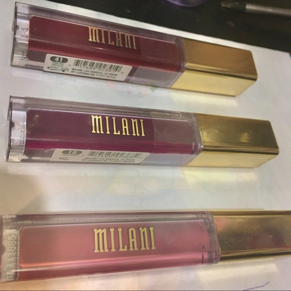 Set of 3 ( NWT! ) Milani Amore Matte Lip Crème